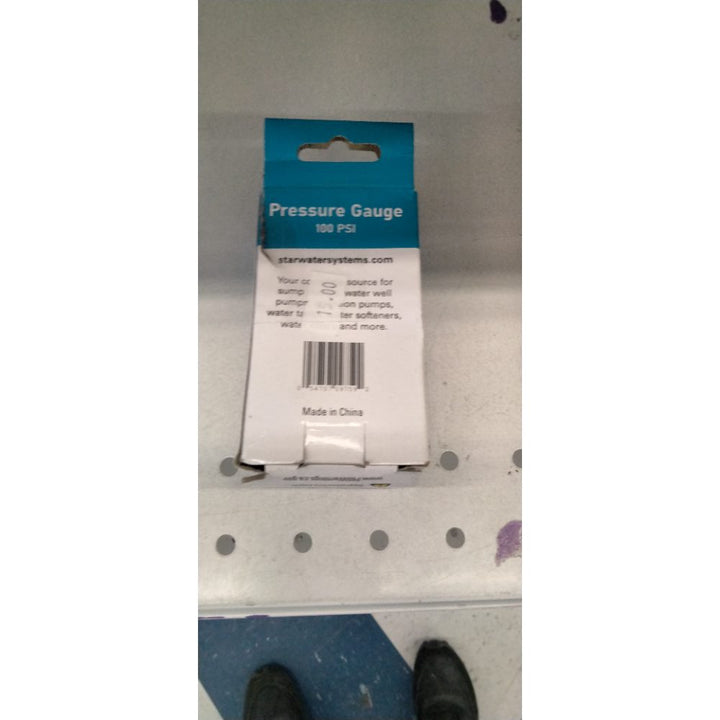 H2O PRO 12 Pack 100 PSI Steel Pressure Gauge with 1/4 Inch Male NPT Connection, Measures Well Water Pressure, Model 024771