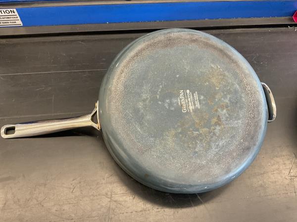 GreenPan Fry Pan with Lid - Nonstick, Oven Safe, Grey Retail $50.00