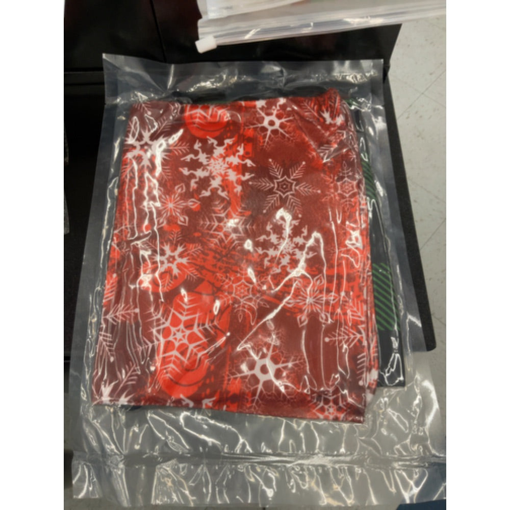 VIVIAN & VINCENT 2 Pack Winter Neck Warmer Gaiter Ski Fleece Warm Windproof Face Scarf Cover Mask for Snowboard Red Snowflake and Buffalo Plaid Black Green