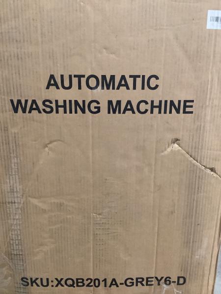 FEILONG3 Automatic Washing Machine XQB201A-GREY6-D Retail $240.00
