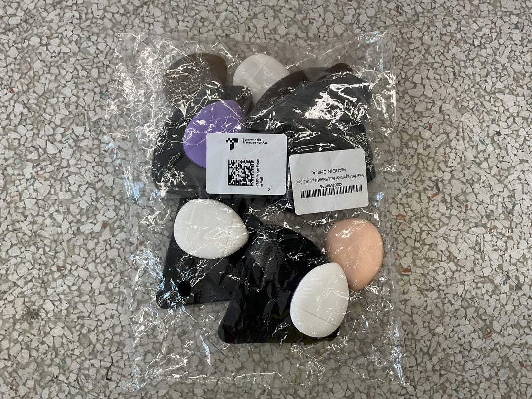 Triangle Makeup Sponges, 15pcs Premium Velvet Powder Puffs