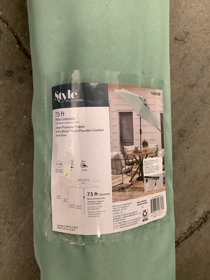STS 7.5-FT SAGE SOLID MKT UMB