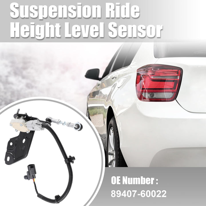 X AUTOHAUX 89407-60022 Rear Right Side Air Suspension Ride Height Level Sensor for Toyota 4Runner Limited SR5 Sport 4.0L V6 - Gas 4.7L V8 - Gas 2003-2009