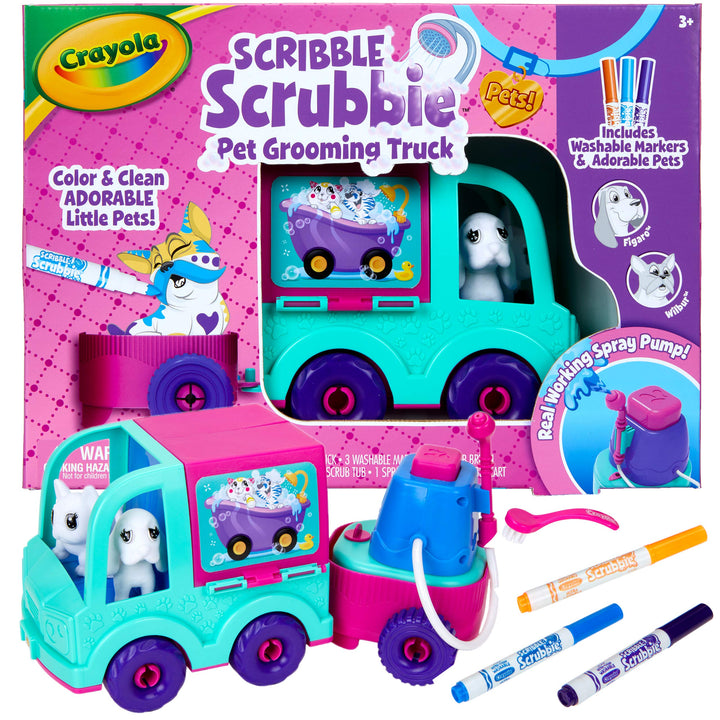Scribble Scrubbie Pets! Beauty Salon Playset Retail $23.00