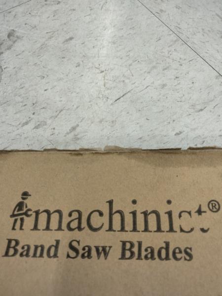 machinist Band Saw Blades, Bi-metal, Variable Tooth Retail $35.00