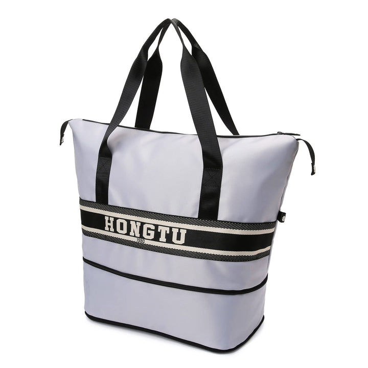 TOOSEA Expandable Large Capacity Travel Duffel Bag for Women Men with Luggage Sleeve, Lightweight Waterproof Weekender Overnight Carry On Bag for Airplanes Under Seat, Gym Tote Duffle Bag Retail $23.00