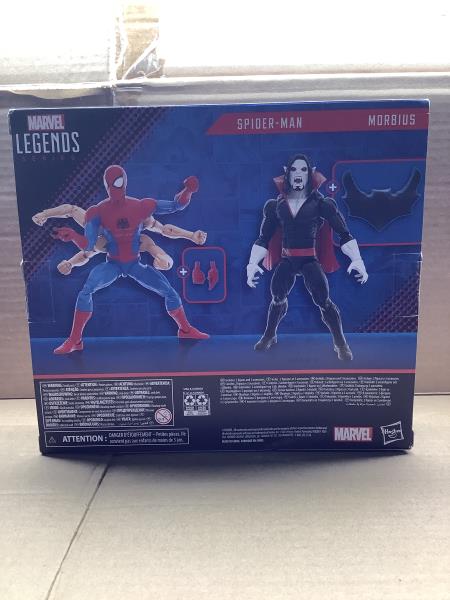 The Amazing Spider-Man Marvel Legends Pack 2 Figurines Spider-Man & Morbius 15 cm Retail $47.32