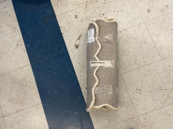 Area Rug - Herringbone Pattern Retail $54.97
