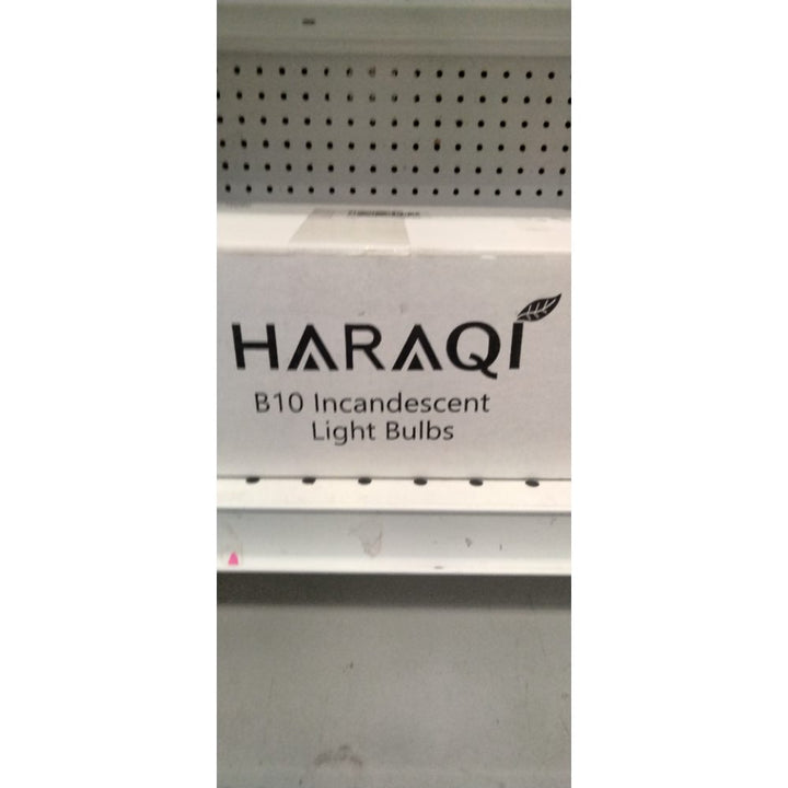 haraqi 24 Pack 40W 120V Candelabra Base B10 CTC Decorative Clear Dimmable Light Bulbs,Transparent Candle Light Bulbs for Chandeliers, Ceiling Fan Lights, Pendants, Fireplace, Appliance Light