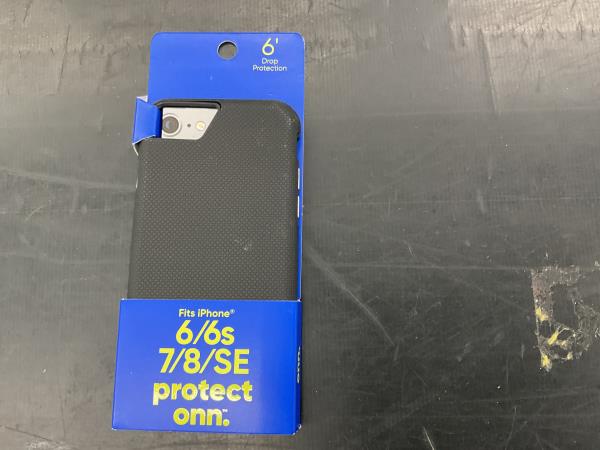 onn. iPhone 6/6s/7/8/SE Case - 6' Drop Protection Retail $10.00