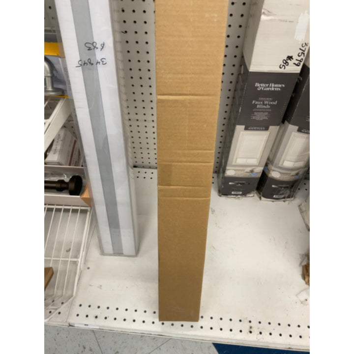 Better Homes & Gardens 1  Black Ball Adjustable Single Curtain Rod Set  120 -180