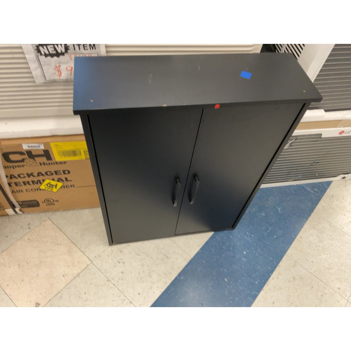 Unknown Brand Cabinet - Storage Unit, Shelved, Black