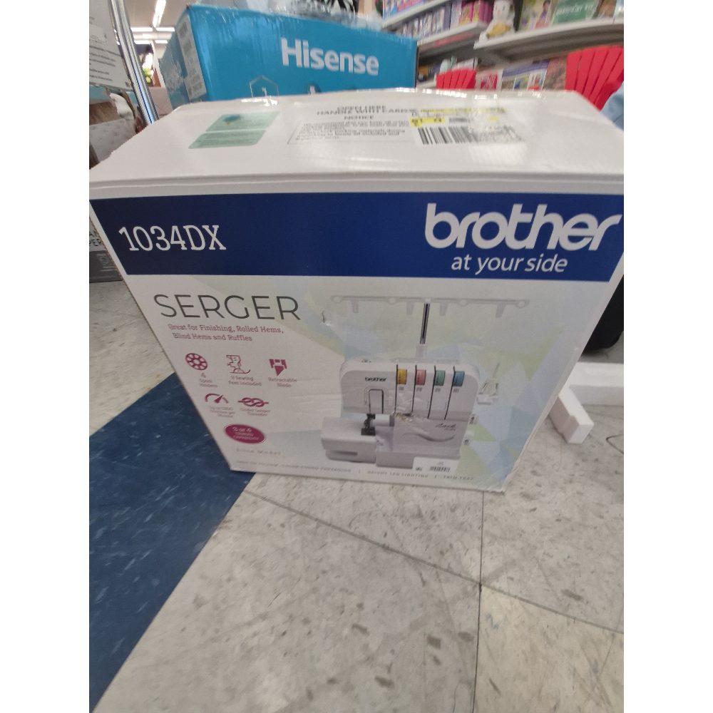 Brother 1034DX Serger - Finishing, Rolled Hems, Narrow Hems