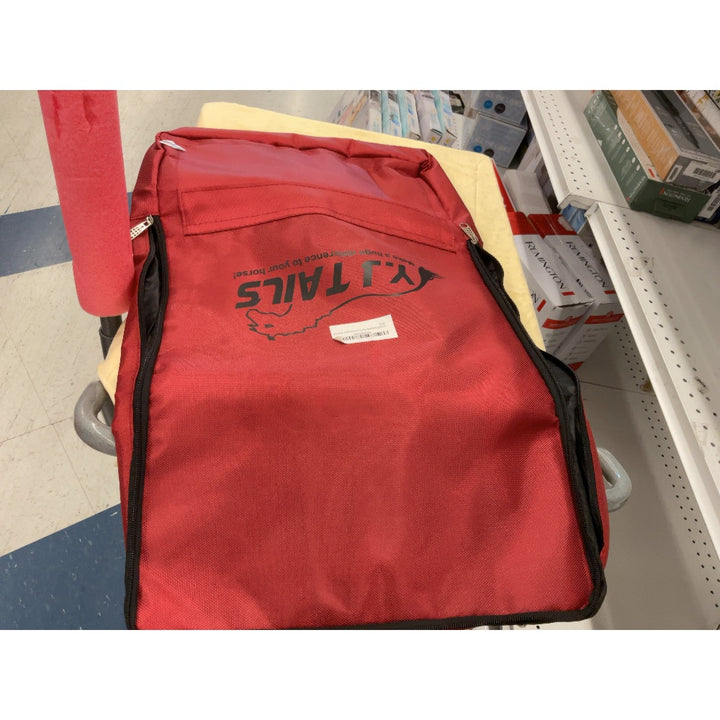 Y.J Tails Backpack - Red, Horse Tail Care