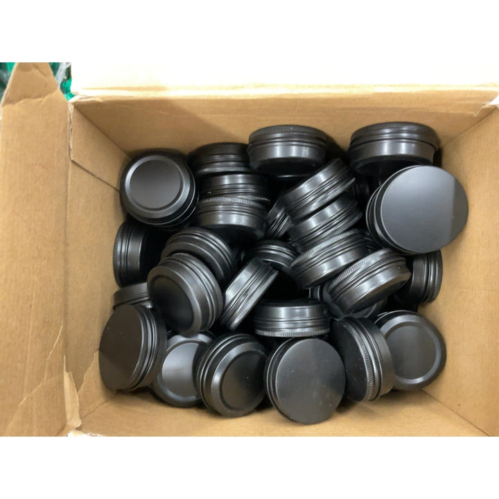 Empty Cosmetic Containers Set: Jars, Applicators, Labels