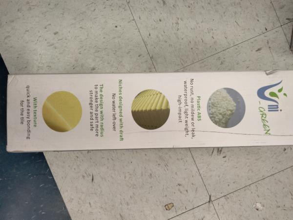 Vni-Green Shower Niche - Plastic ABS, Waterproof, Lightweight Retail $35.00