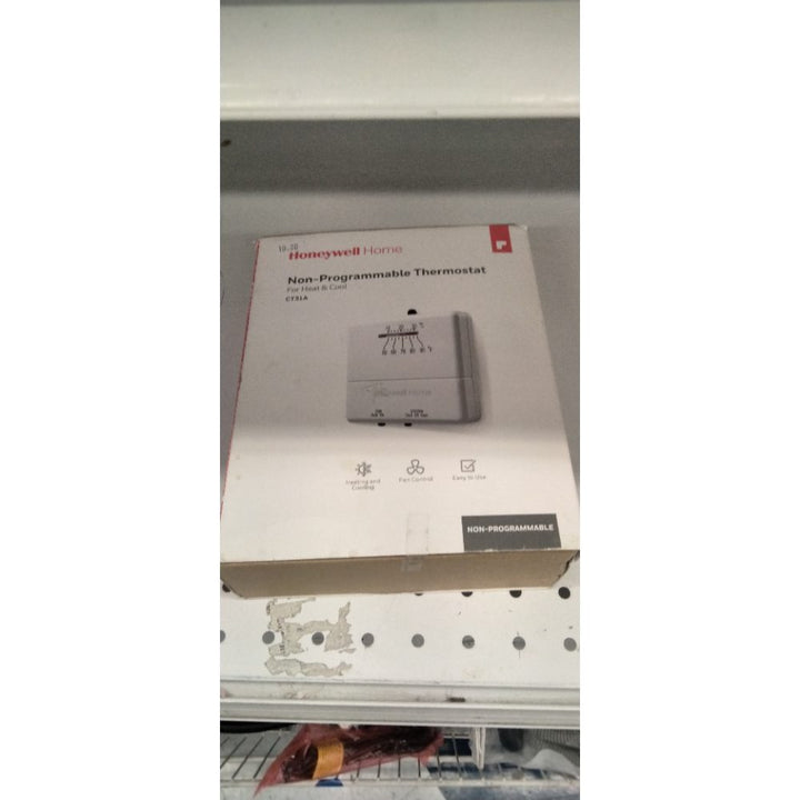 Honeywell Home CT31A1003 Heat/Cool Non-Programmable Thermostat, Beige