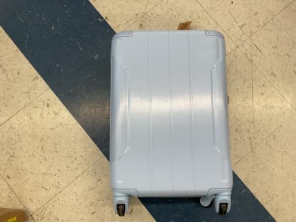 Unknown Brand Light Blue Hardside Spinner Luggage - Carry-On Size Retail $19.99