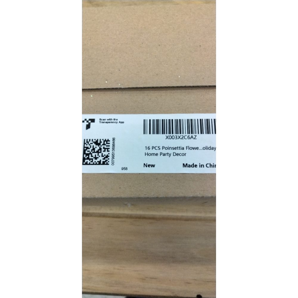 16 PCS 5.5'' Gold Poinsettia Christmas Decorations,Glitter Poinsettias Artificial Christmas Flowers with Clips,Christmas Ornaments Christmas Tree Decorations DIY Xmas Wreath Holiday Home Party Decor