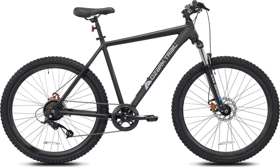 Ozark Trail 27.5  Vibe Mountain Bike  Medium Frame  Black  Adult  Unisex