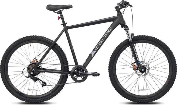 Ozark Trail 27.5  Vibe Mountain Bike  Medium Frame  Black  Adult  Unisex
