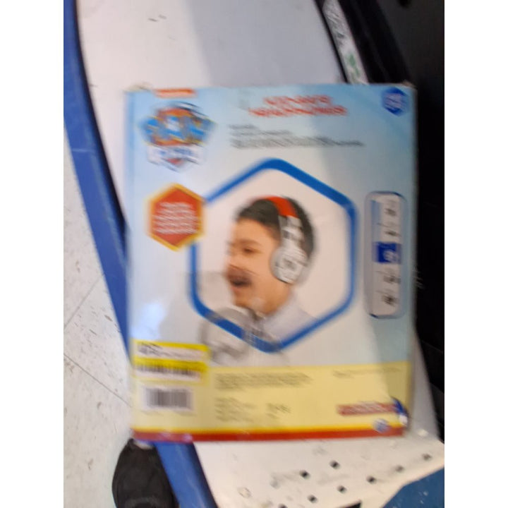 Paw Patrol Kids Safe Over The Ear Headphones HP2-03371 | Kids Headphones, Volume Limiter for Developing Ears, 3.5MM Stereo Jack, Recommended for Ages 3-9, by Sakar