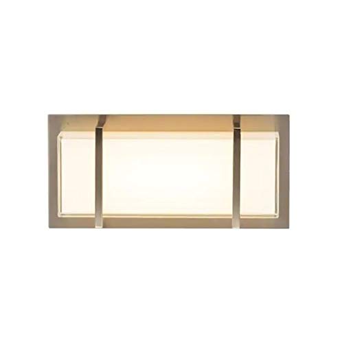 allen + roth Brighton 2-Light Nickel Modern/Contemporary Vanity Light Bar