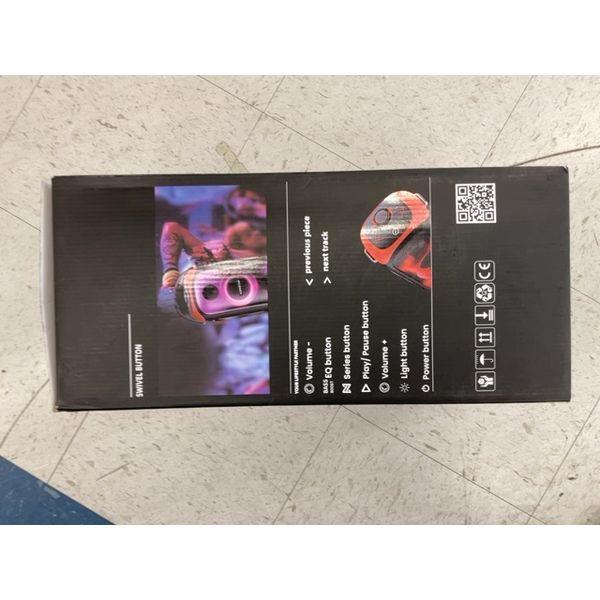 HOPESTAR Party Big Speaker - Portable, Wireless, Strong Effect, Orange Retail $100.00