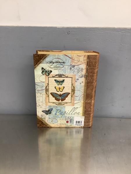 Papillon Decorative Keepsake Box - Butterfly Themed Retail $25.00