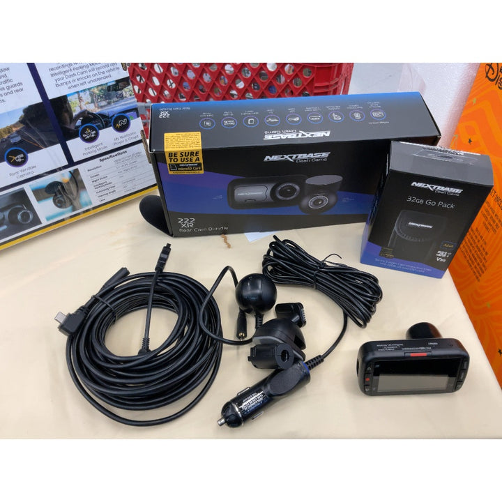 Nextbase 222XR Dash Cam - Rear Cam, 32GB Go Pack