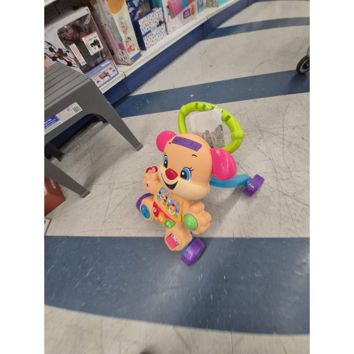 Fisher-Price Laugh & Learn Learn with Puppy Walker, Interactive Toy