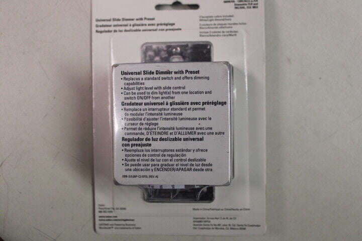 Eaton NSB SUL06P-C2-KB-LW Light and Dimmer Switches EA
