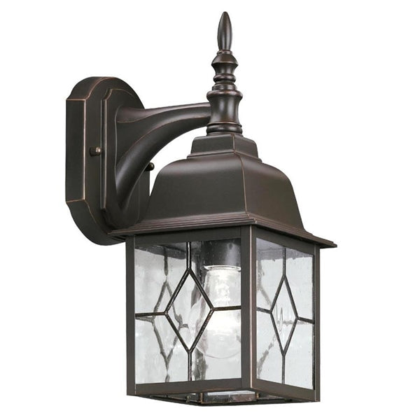 Harbor Breeze Lanterne Murale À Une Lumière Litshire De Portfolio, 13,5 Po, Bronze AL0342SORB - Rona Retail $47.64