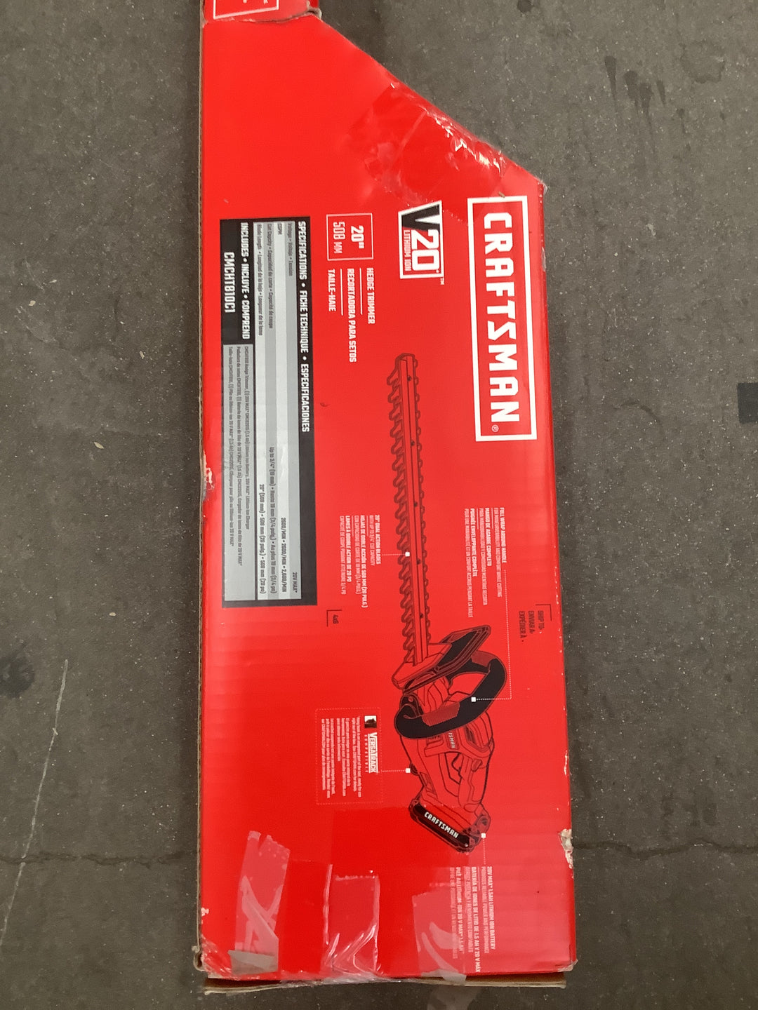 CM V20 20IN HEDGE TRIM 1.5AH KIT