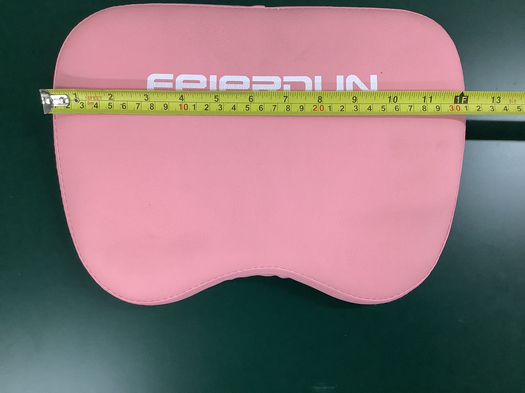 FEIERDUN Replacement Seat Cushion Pad Pink Vinyl Home Gym Workout Bench Part