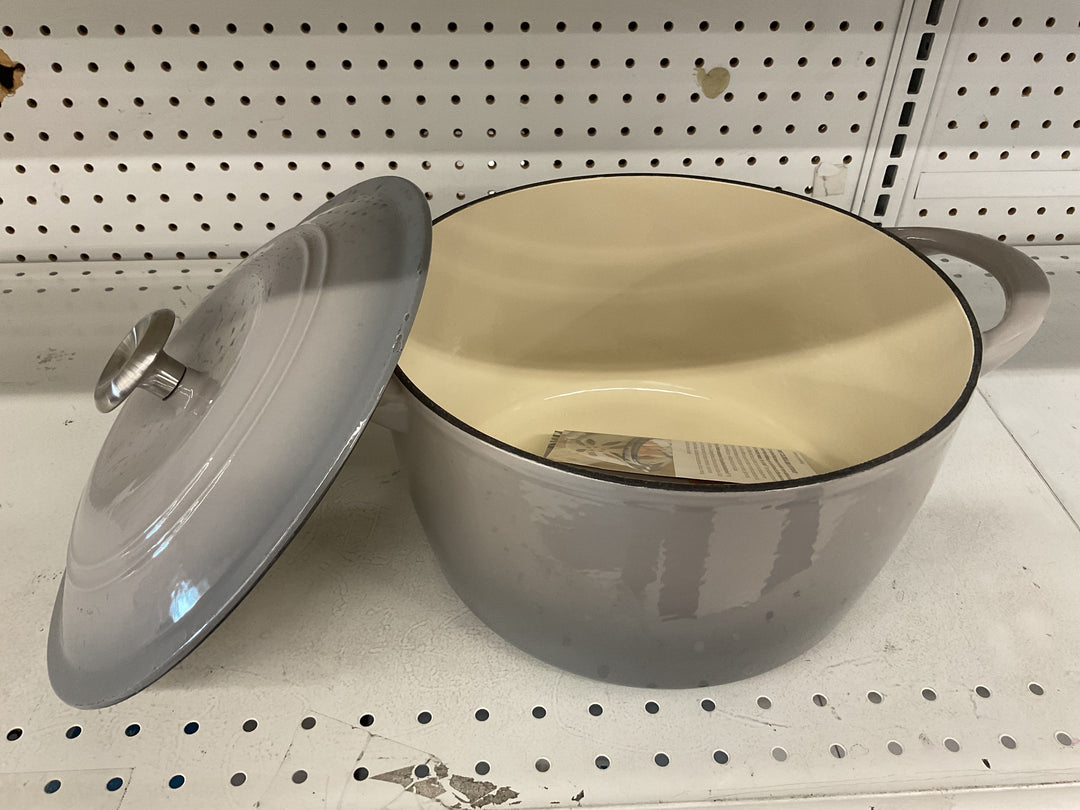 Tramontina 4pc Stackable Enamel Cast Iron Cookware Set Dutch Oven Braiser Pan Retail $159.99