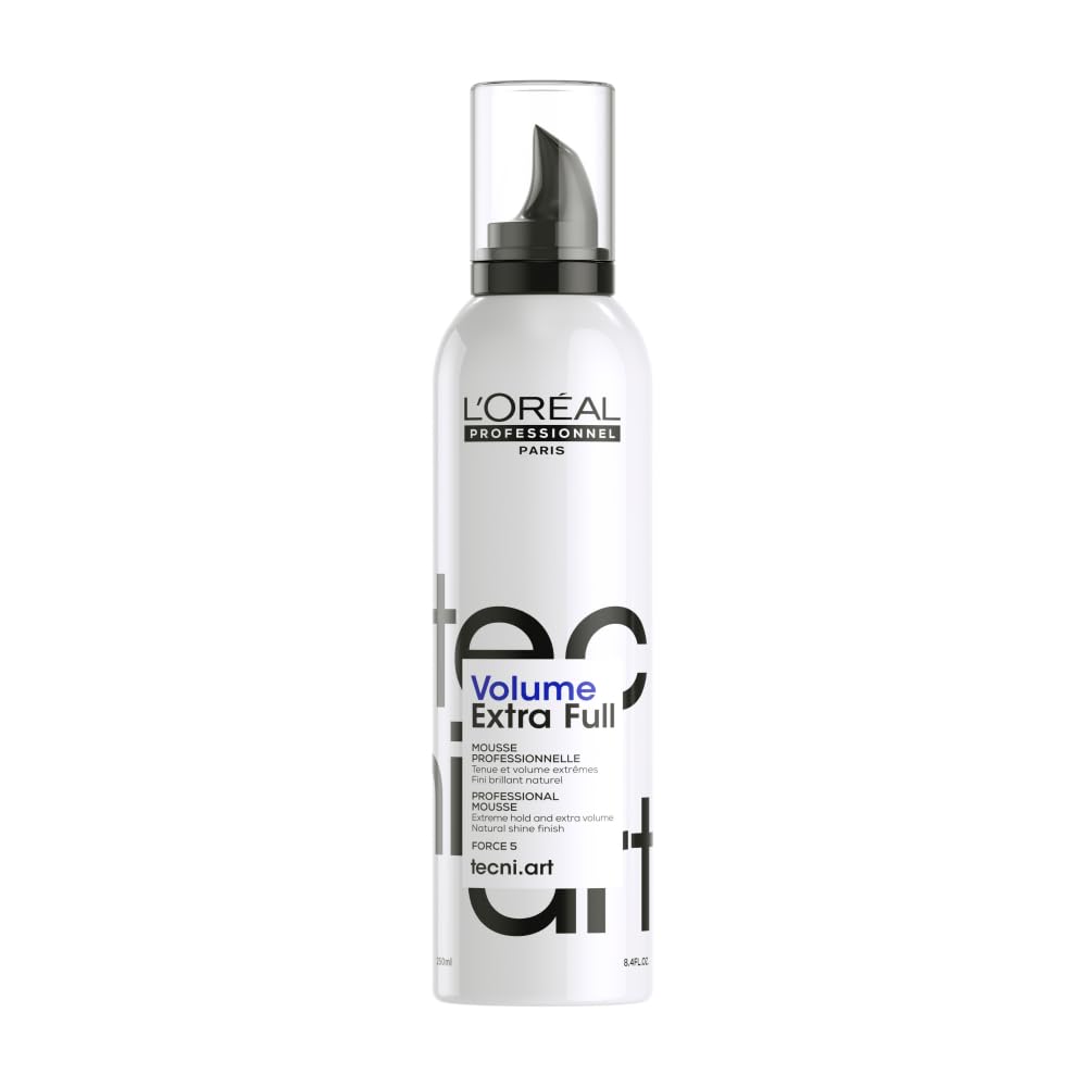 L'OrÃƒÂ©al Professionnel Paris Full Volume Extra - Styling Mousse For All Hair Types, Provides Strong Hold