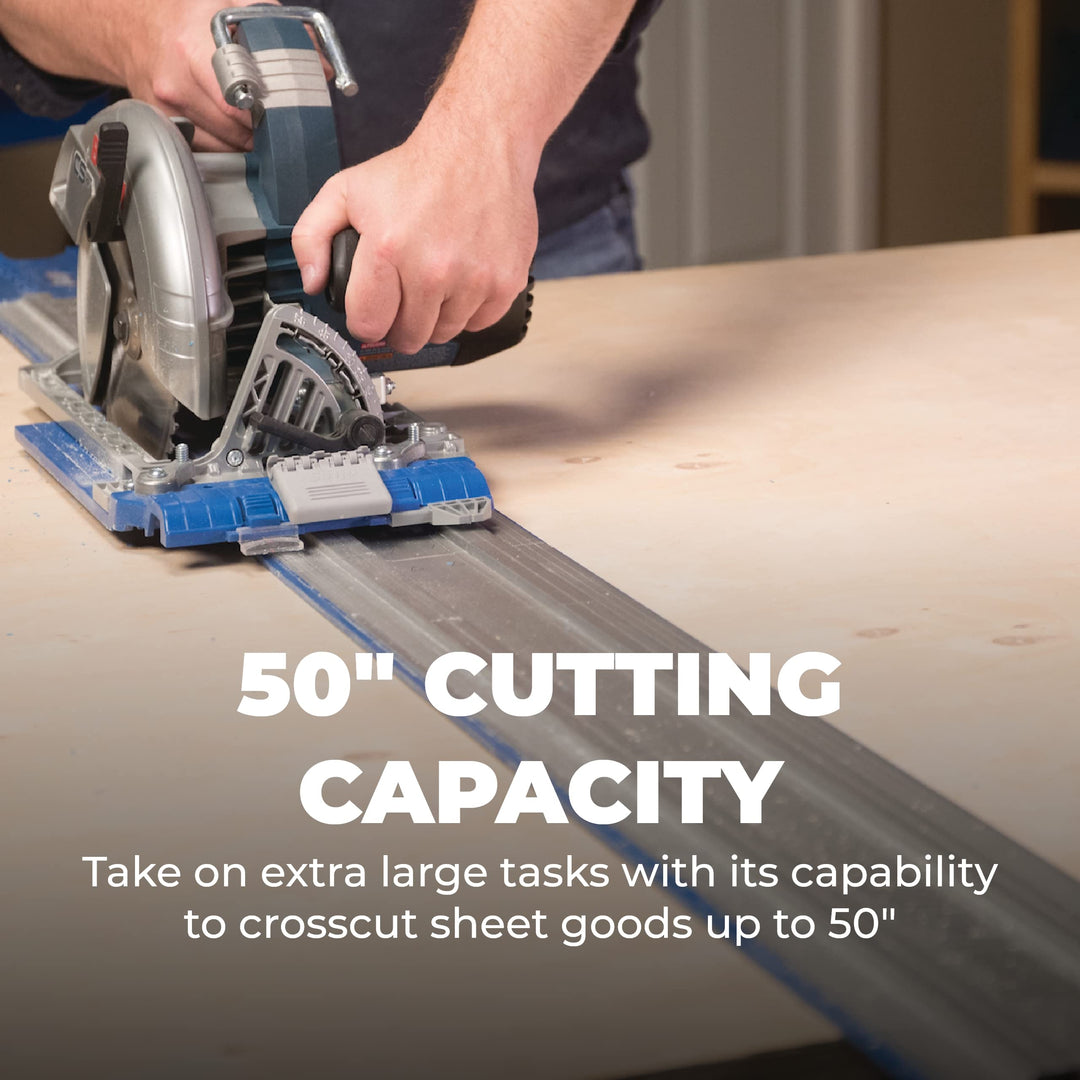 Kreg KMA2700 Accu-Cut â€“ Circular Saw Track â€“ Make Straight, Cross, Rip & Angled Cuts Easily