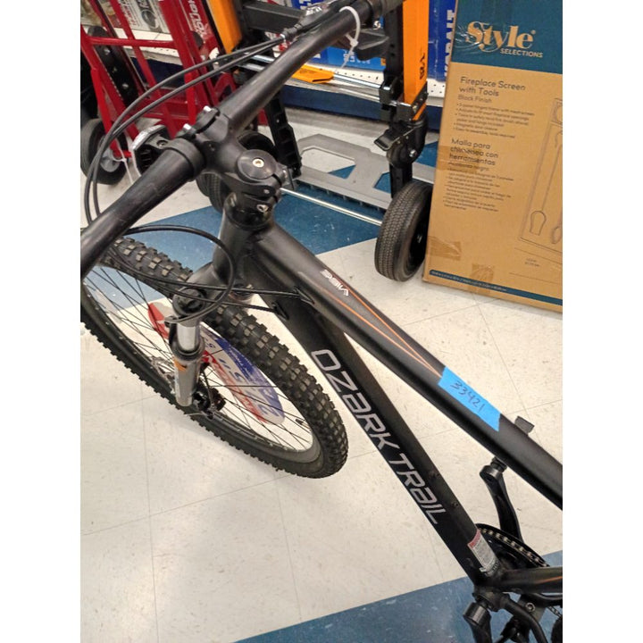 Ozark Trail 27.5  Vibe Mountain Bike  Medium Frame  Black  Adult  Unisex