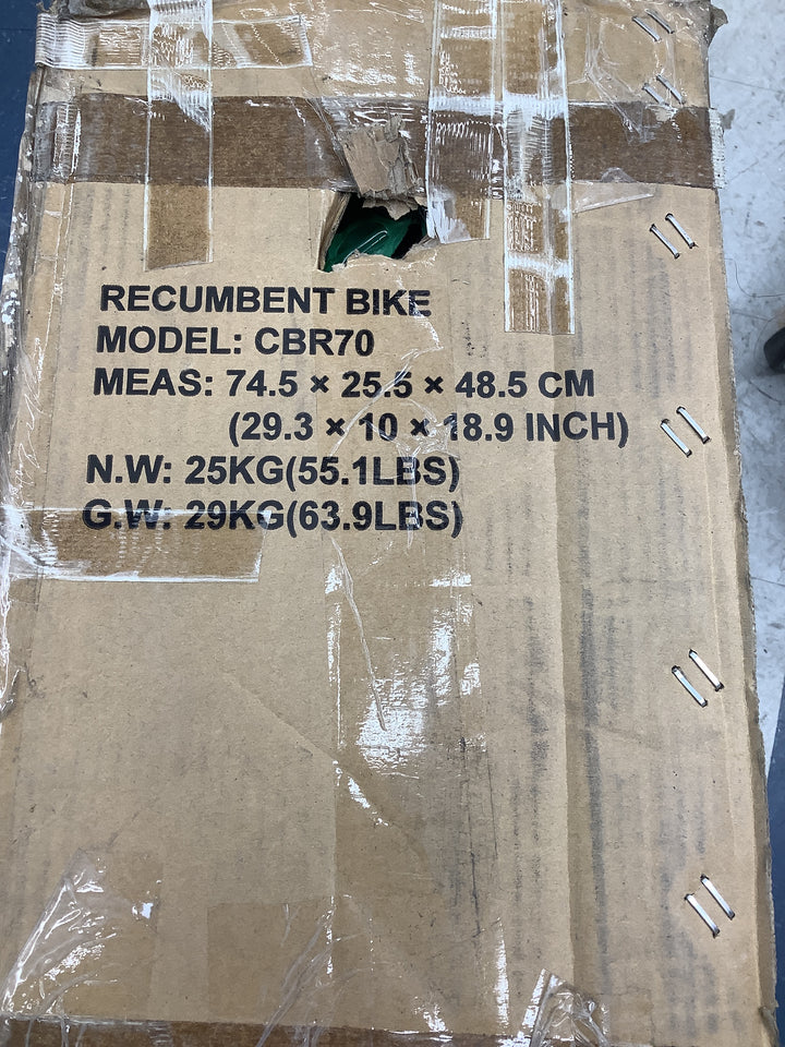 CBR70 Recumbent Exercise Bike