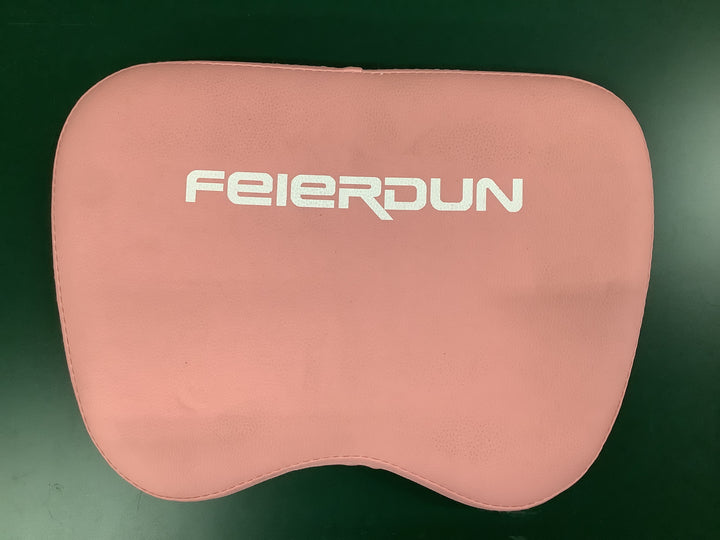 FEIERDUN Replacement Seat Cushion Pad Pink Vinyl Home Gym Workout Bench Part
