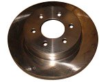PowerStop Rear Brake Rotor for Lexus GX470 2003-09 | Toyota 4Runner 2003-09 | Toyota FJ Cruiser 2007-09 | Toyota Sequoia 2001-07 - Direct OE Disc Replacement Rotor, JBR971 Retail $66.27