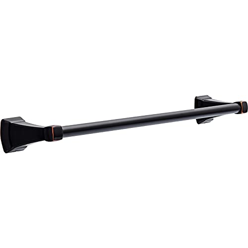 Delta Flynn Oil Rubbed Bronze Towel Bar 18 in. L Die Cast Zinc - Case of: 1; Retail $29.98