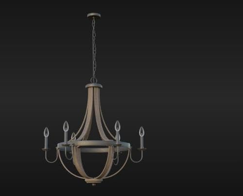 CLEARANCE- Merlot Chandelier Retail $20.00