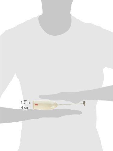 Bodum Schiuma Battery Operated Milk Frother for Coffee, Lattes, Hot Chocolate, Mocha, Cappuccino, White Retail $9.00