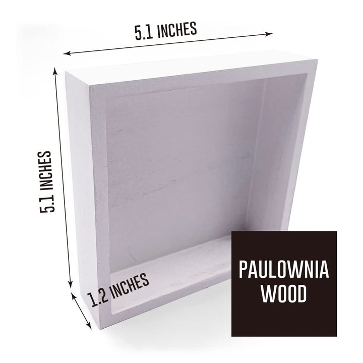 Papa Gifts Funny Dad Birthday Gift Desk Decor Wooden Box Sign Rustic Wood Block Plaque Box Sign Unique Christmas Gifts for New Dad Father Shelf Table Decoration 5.1 x 5.1 Inches