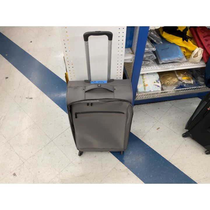 Rolling Suitcase - Gray, Carry-On