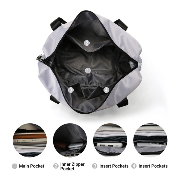 TOOSEA Expandable Large Capacity Travel Duffel Bag for Women Men with Luggage Sleeve, Lightweight Waterproof Weekender Overnight Carry On Bag for Airplanes Under Seat, Gym Tote Duffle Bag Retail $23.00