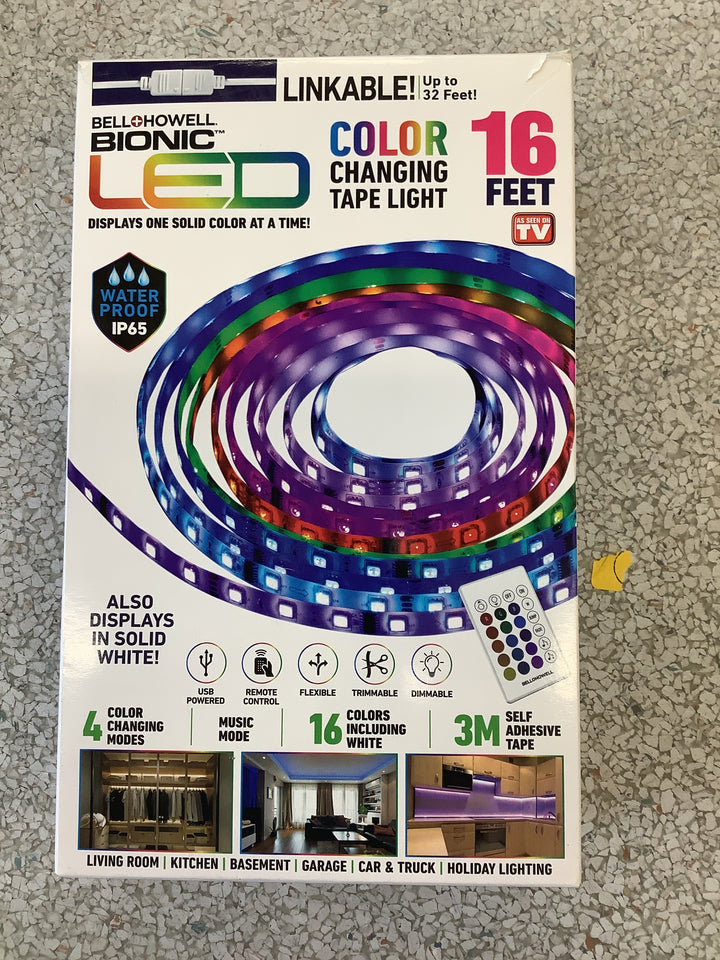 BH 16FT TAPE LIGHT RGB LINK