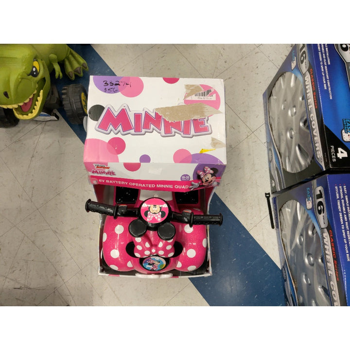 Disney Junior Minnie Quad - 6V Battery Operated, Pink